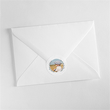 Sticker baptême celebrons - Mise en situation