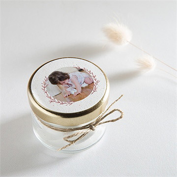 Sticker baptême moment de grâce - Mise en situation