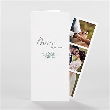 Remerciement mariage l'absolu photomaton