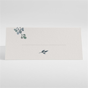 Marque-place mariage rien que nous - Dos du marque-place