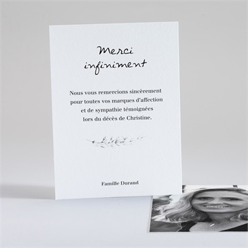 Carte recto-verso - portrait