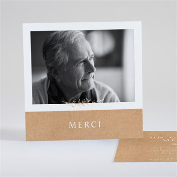 Carte recto-verso - carré