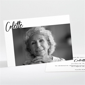 Faire-part décès a tout jamais