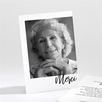 Carte recto-verso - portrait