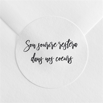 Stickers décès a tout jamais paysage