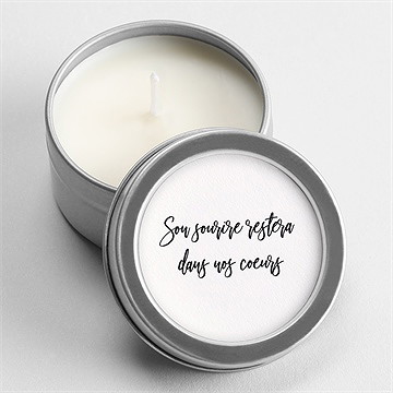 Bougie souvenir a tout jamais