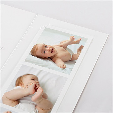 Faire-part naissance poésie d'eté photomaton - Détail du faire-part