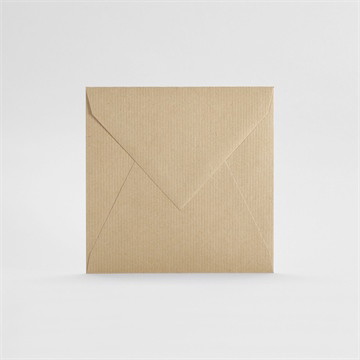 Enveloppe kraft petit carré