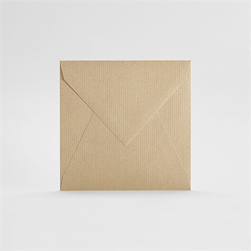 Enveloppe kraft petit carré