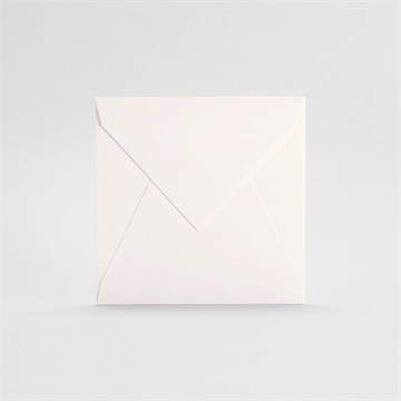 Enveloppe crème petit carré