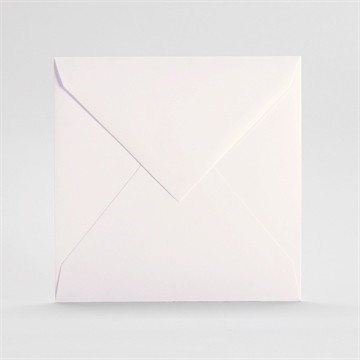 Enveloppe crème grand carré
