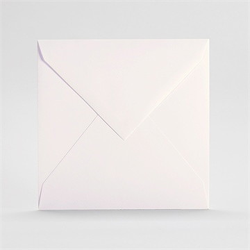 Enveloppe crème grand carré