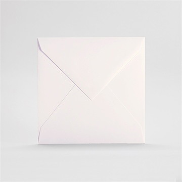 Enveloppe crème carré