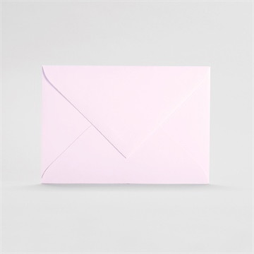Enveloppe Rose Rectangle (C6)