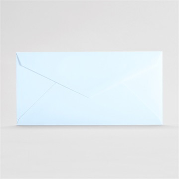 Enveloppe bleu ciel standard (dl)