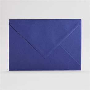 Enveloppe bleu rectangle (c5)