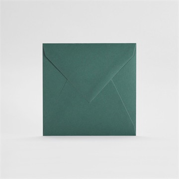 Enveloppe verte petit carré