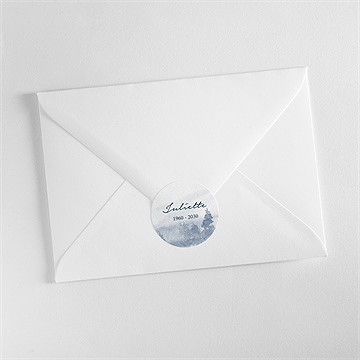 Stickers décès a jamais - Mise en situation