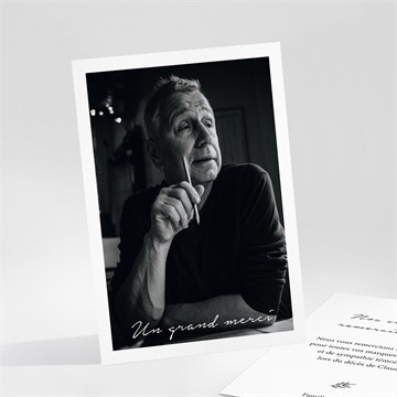 Remerciement décès pour toi