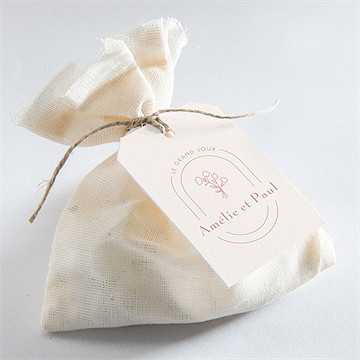 Etiquette mariage tendre capsule - Mise en situation