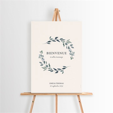 Panneau bienvenue bel eclat