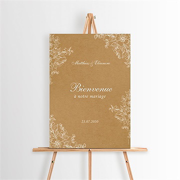 Panneau bienvenue belle découverte - Mise en situation