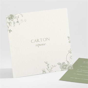 Carton réponse mariage arbre de vie étui