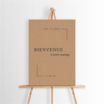 Panneau bienvenue liés