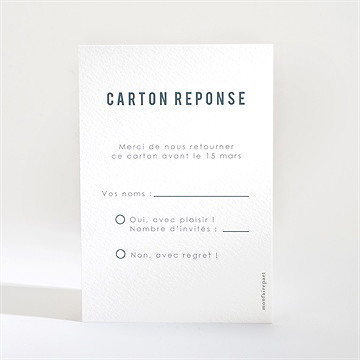 Carton réponse mariage integral