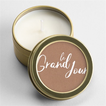 Bougie mariage pur kraft