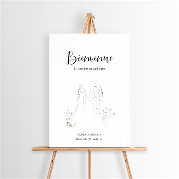 Panneau bienvenue complicité