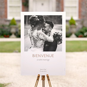 Panneau bienvenue son eclat