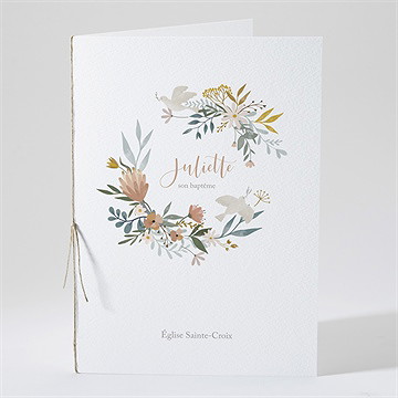 Livret de messe baptême la jungle