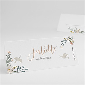 Marque-place baptême la jungle