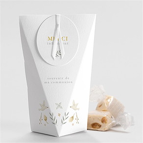 Boîte de dragées communion en vérité étui