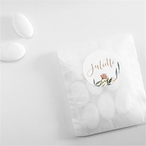 Sticker baptême la jungle