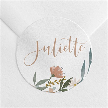 Sticker baptême la jungle