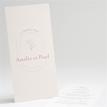 Menu mariage tendre capsule