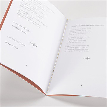 Livret de messe baptême florilège - Mise en situation