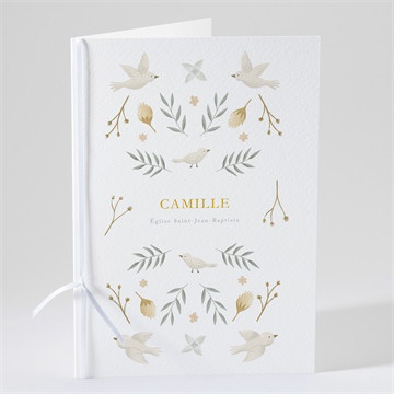 Livret de messe baptême vers le beau