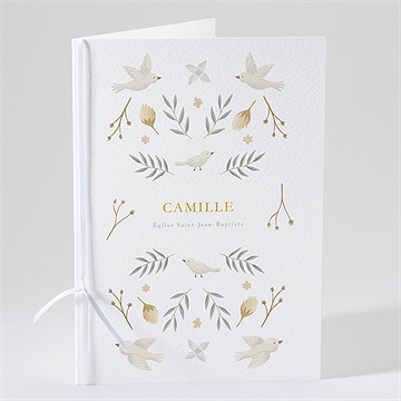 Livret de messe baptême vers le beau