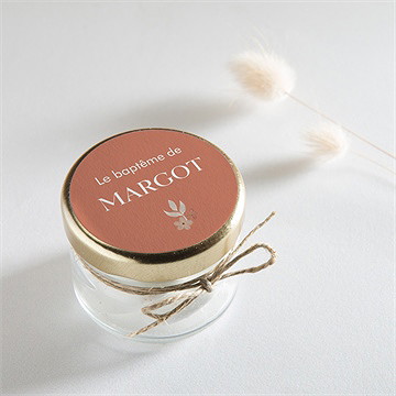 Sticker baptême florilège - Mise en situation