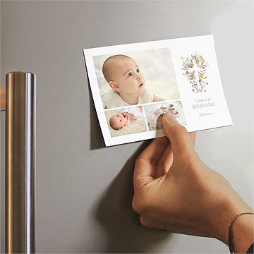 Remerciement baptême tout en joie - Mise en situation