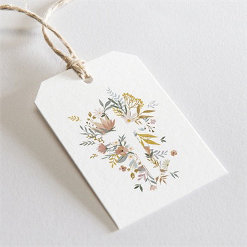 Etiquette baptême tout en joie