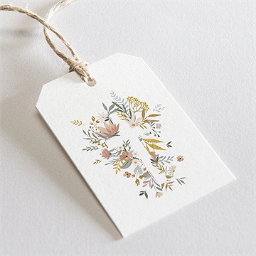 Etiquette baptême tout en joie