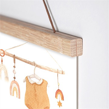 Affiche naissance mes petits arc-en-ciel - Détail de l'affiche