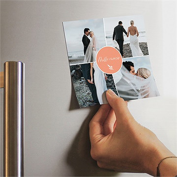 Remerciement mariage fantasques magnet - Mise en situation