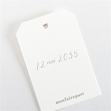 Etiquette mariage notre evidence - Dos de l'étiquette