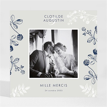 Remerciement mariage esperluette magnet