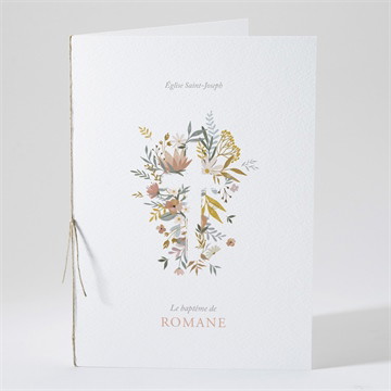 Livret de messe baptême tout en joie